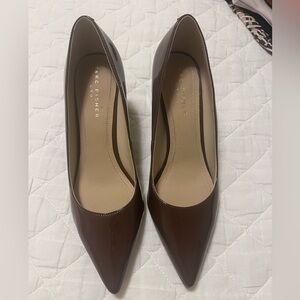 Marc Fisher Zala Women's Brown Patent Leather Pumps